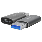 Calyx Adattatore USB A a C Grigio