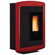Yeppon Stufa a Pellet 3,3-10,0 kW con Canalizzazione