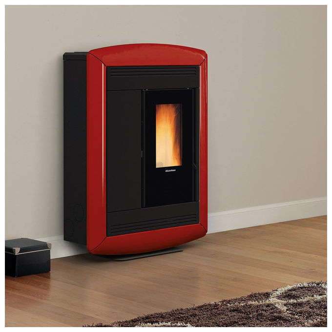 Yeppon Stufa a Pellet 3,3-10,0 kW con Canalizzazione