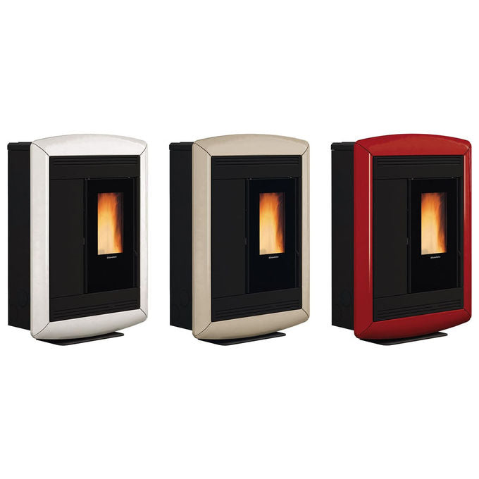 Yeppon Stufa a Pellet 3,3-10,0 kW con Canalizzazione