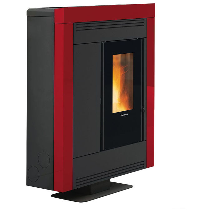 SOUVENIR STEEL EVO Stufa a Pellet Bordeaux