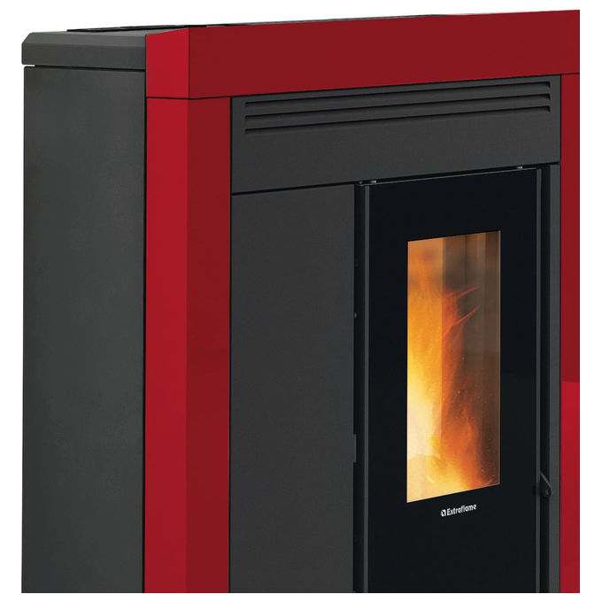 SOUVENIR STEEL EVO Stufa a Pellet Bordeaux