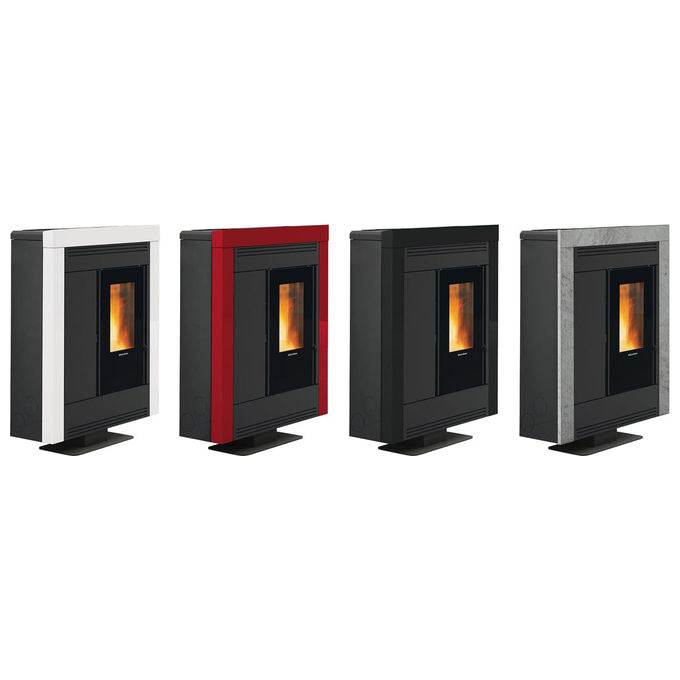 SOUVENIR STEEL EVO Stufa a Pellet Bordeaux