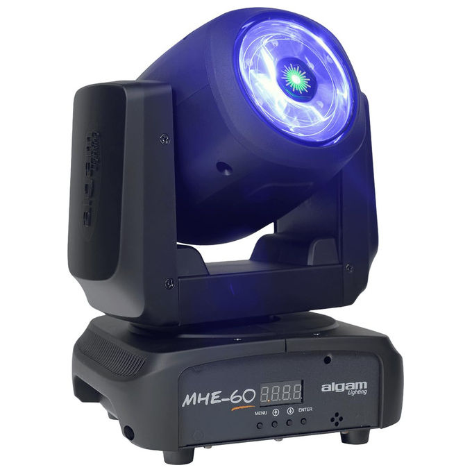 Algam Lighting MHE60 Lira Wash LED 6 x 15W RGBW con Laser Verde