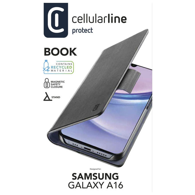 Cellularline Book Custodia a Libro per Galaxy A16