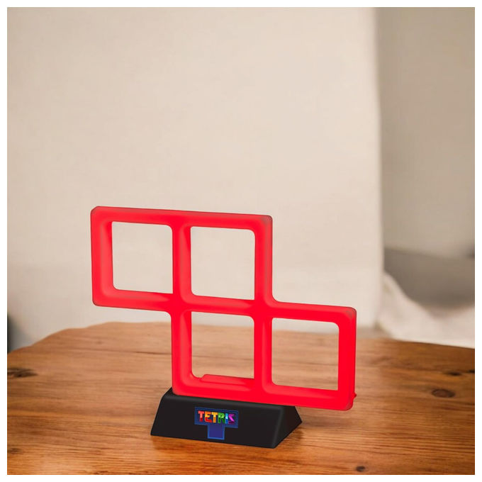 Fizz Creations Tetris Red Z Tetrimino Neon Light