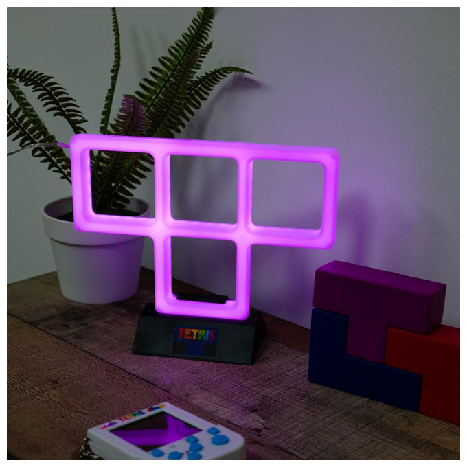 Fizz Creations Lampada Neon Tetris Viola