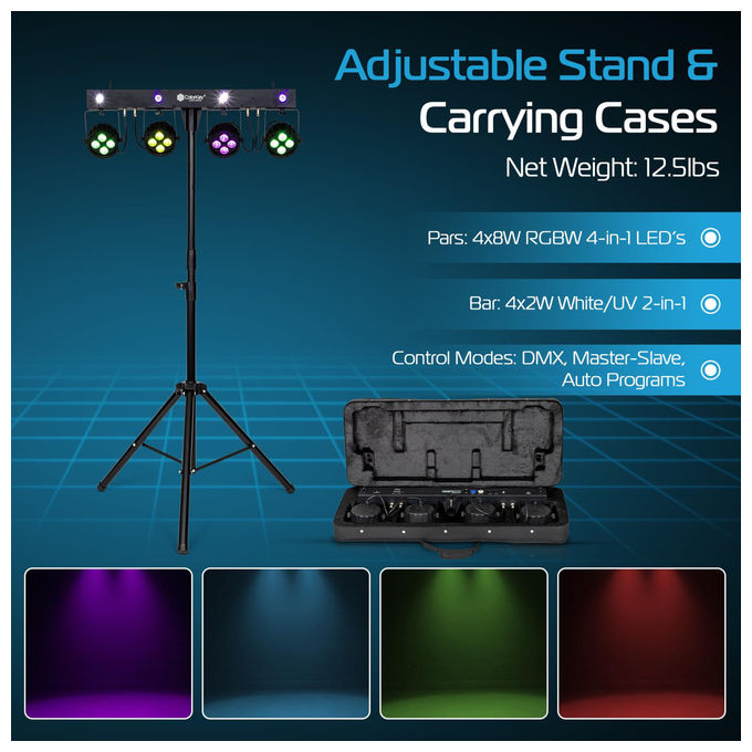 ColorKey PartyBar Mobile 150 Illuminazione Portatile