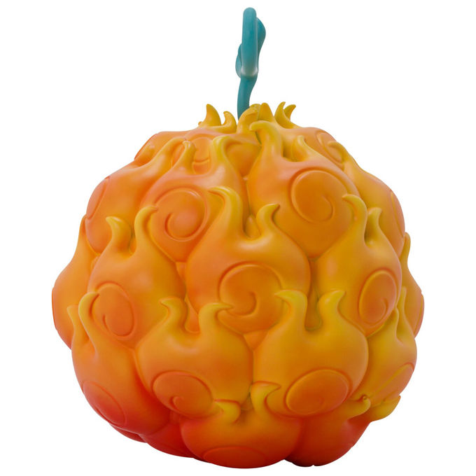 Abystyle ABYREP005 One Piece Replica Frutto Flame-Flame Mera Mera no Mi Resina scala 1:1 13 cm colore Arancione