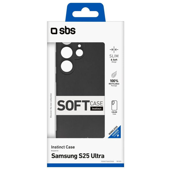 SBS Cover Samsung Galaxy S25 Ultra 17,5 cm Nero