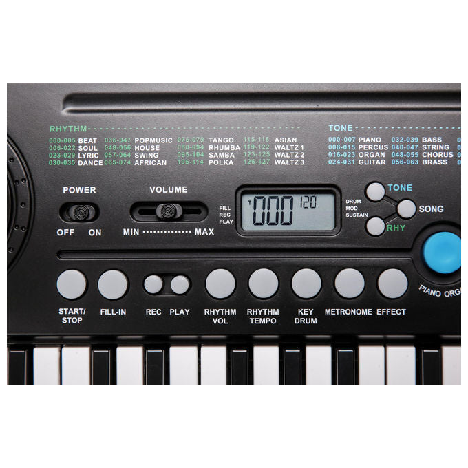 Kurzweil KP-10 Tastiera Musicale 32 Tasti per Principianti con Display 2 Altoparlanti Integrati USB colore Nero