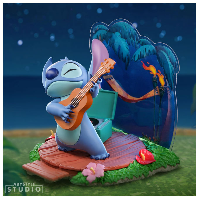 ABYstyle Stitch Rocker Statuetta 10 cm
