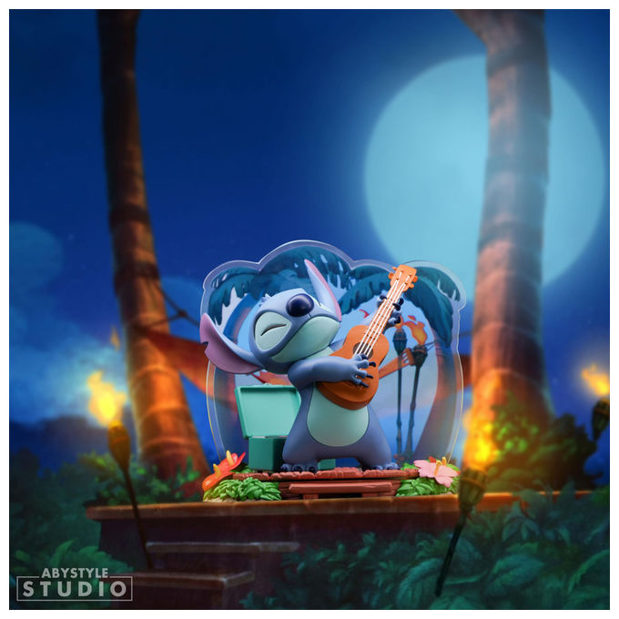 ABYstyle Stitch Rocker Statuetta 10 cm