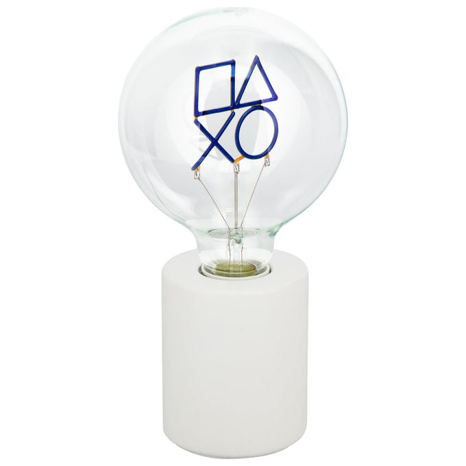 PlayStation Lampada Neon LED con Base Ceramica