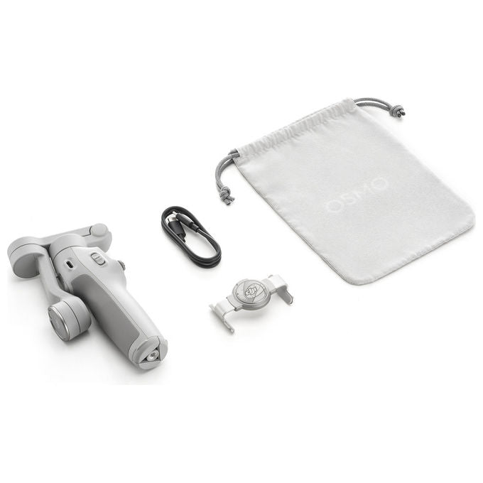 DJI CP.OS.00000406.01 Osmo Mobile 7 Stabilizzatore Smartphone 3 assi ActiveTrack 7.0 10h autonomia colore Bianco