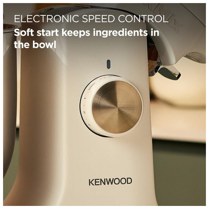 Kenwood KMX751AWH kMix Impastatrice Planetaria 1000 W Ciotola 5 L Movimento Planetario colore Bianco