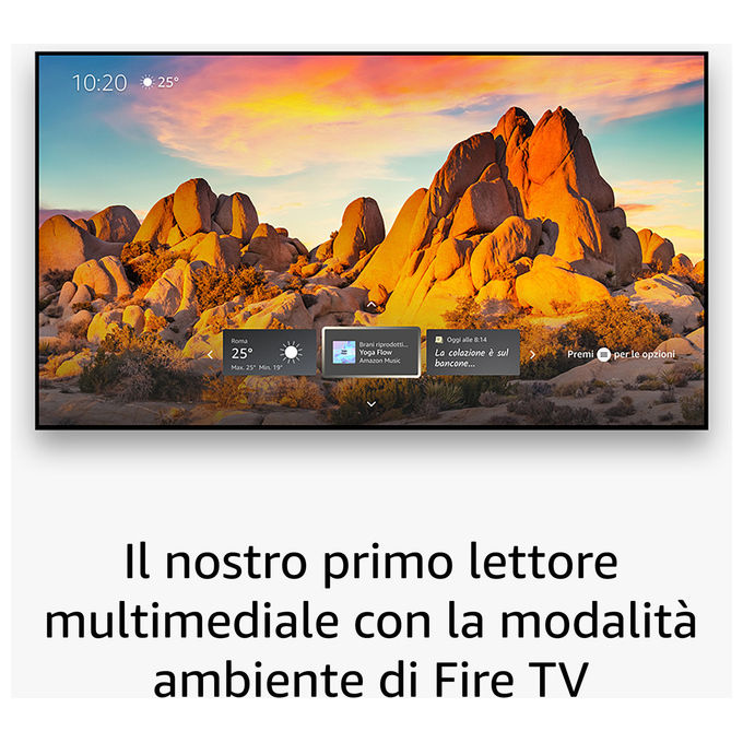 Amazon B0CW4HD359 Fire TV Stick 4K Max 3rd Gen Lettore Streaming Wi-Fi 6E Alexa 16 GB colore Nero