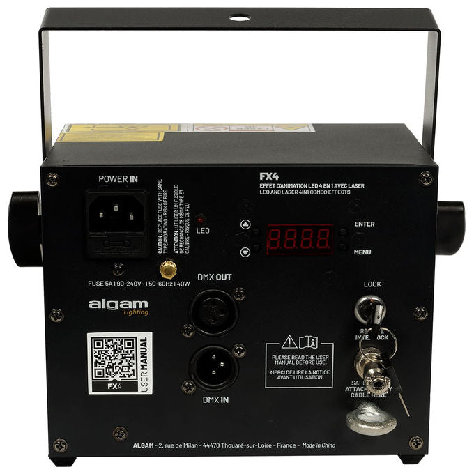 Algam Lighting FX-4 Proiettore 4-in-1 Effetti LED