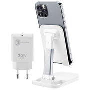 Cellularline Charge and Stand KIT_ per iPhone 8 e oltre