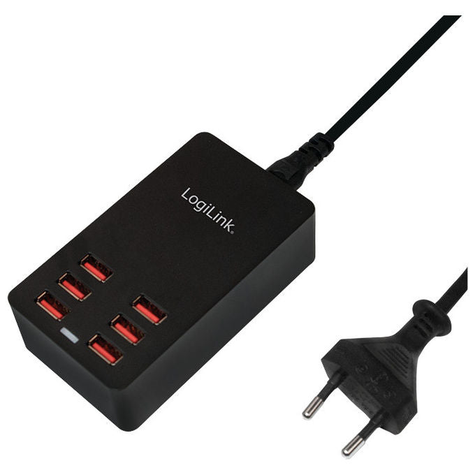LogiLink PA0139 Caricatore Interno AC 5V Nero