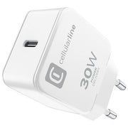 Cellularline Caricabatterie 30W Fast Charge USB-C