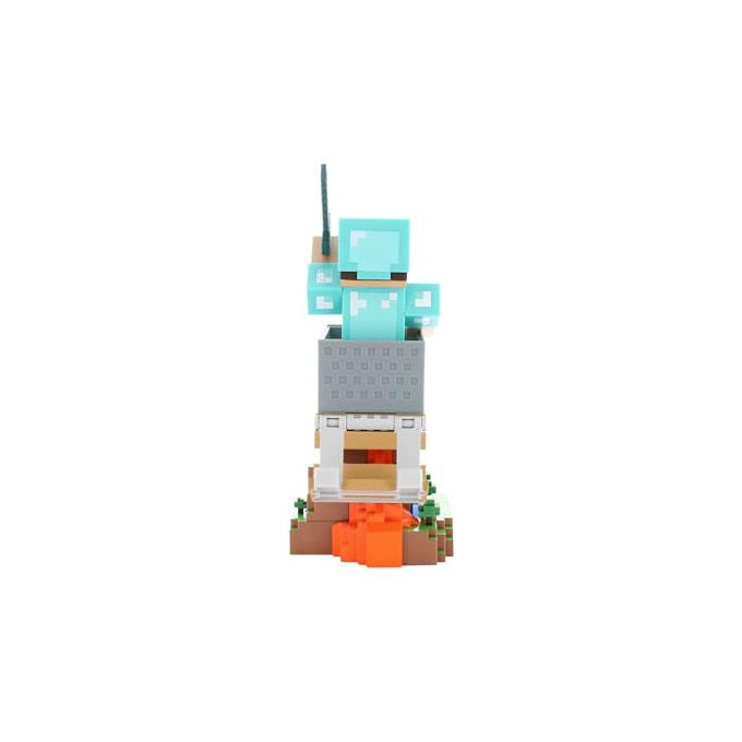 Cable Guys Steve in Diamond Armour Minecraft Holder