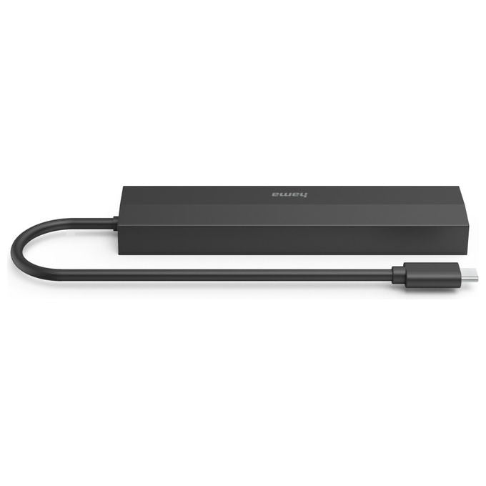 Hama Hub USB 3.2 Gen 1 Type-C HDMI RJ-45 Nero