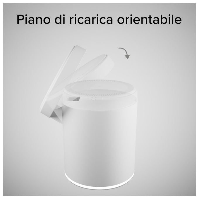 SBS Ricarica Wireless 2 in 1 con Stand Pieghevole