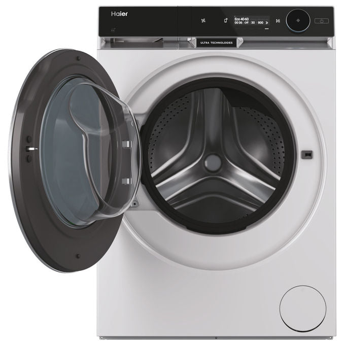 Haier HWD120BD16397EUS X Serie 11 Lavasciuga Frontale 12-7 Kg 1600 rpm Classe A Pompa di Calore Wi-Fi AutoDose Vapore (85x60x66 cm) colore Bianco