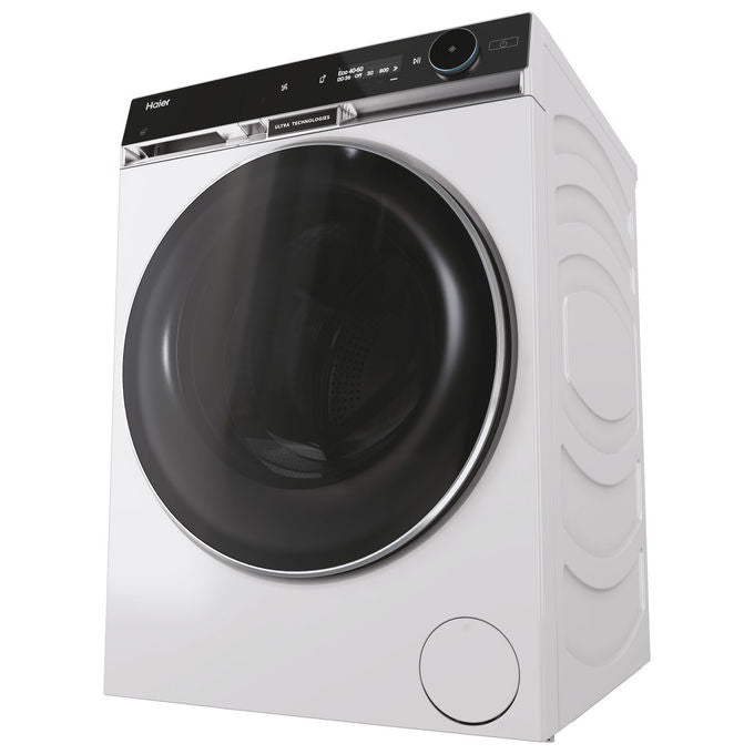 Haier HWD120BD16397EUS X Serie 11 Lavasciuga Frontale 12-7 Kg 1600 rpm Classe A Pompa di Calore Wi-Fi AutoDose Vapore (85x60x66 cm) colore Bianco