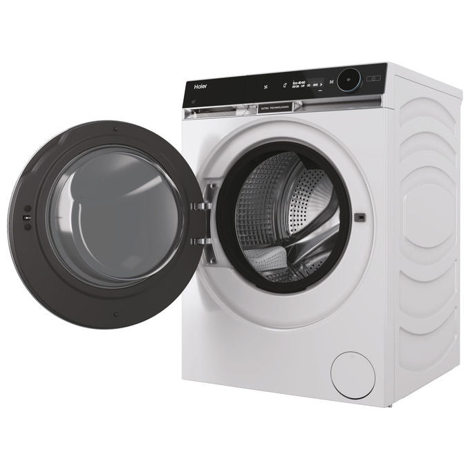 Haier HWD120BD16397EUS X Serie 11 Lavasciuga Frontale 12-7 Kg 1600 rpm Classe A Pompa di Calore Wi-Fi AutoDose Vapore (85x60x66 cm) colore Bianco