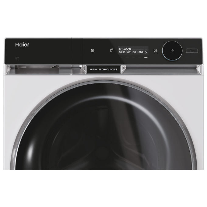 Haier HWD120BD16397EUS X Serie 11 Lavasciuga Frontale 12-7 Kg 1600 rpm Classe A Pompa di Calore Wi-Fi AutoDose Vapore (85x60x66 cm) colore Bianco