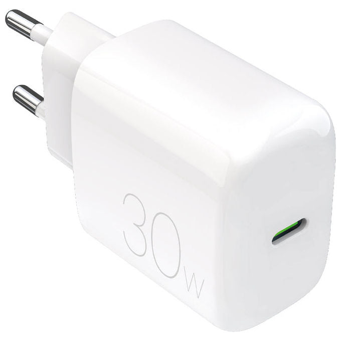 PURO PUTCUSBC30WDYWHI Caricatore USB-C 30W Bianco