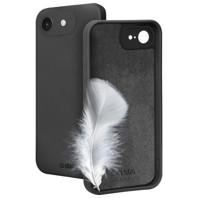 SBS Cover Rigida per iPhone 16E con Rivestimento Morbido