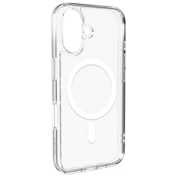 Puro Cover Lite Mag per iPhone 16 Trasparente