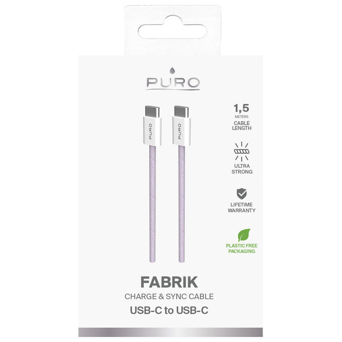 Puro Cavo di Ricarica e Sincronizzazione Fabrik 2.0 60W USB-C