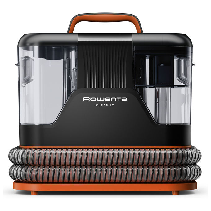 Rowenta IN5011 Clean It Aspirapolvere Lavatappeti Senza Sacchetto 400 W Doppio Serbatoio 1,8 L colore Nero