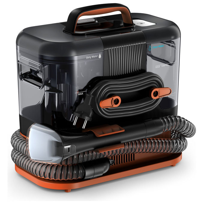 Rowenta IN5011 Clean It Aspirapolvere Lavatappeti Senza Sacchetto 400 W Doppio Serbatoio 1,8 L colore Nero