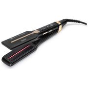 Bellissima 11873 Absolute Piastra per capelli 4XL Infrarossi Ioni Ceramica Cheratina 4 Temperature 170-230°C colore Nero