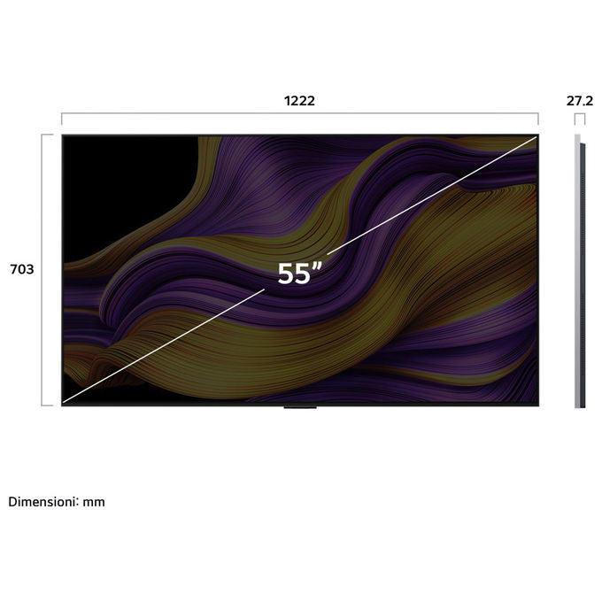 LG OLED evo AI OLED55G54LW TV Serie G5 55 4K
