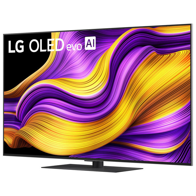 LG OLED55G56LS G5 Smart TV OLED evo 55'' 4K α11 Gen2 AI webOS 25 4x HDMI 2.1 Wi-Fi 6 Dolby Vision colore Argento