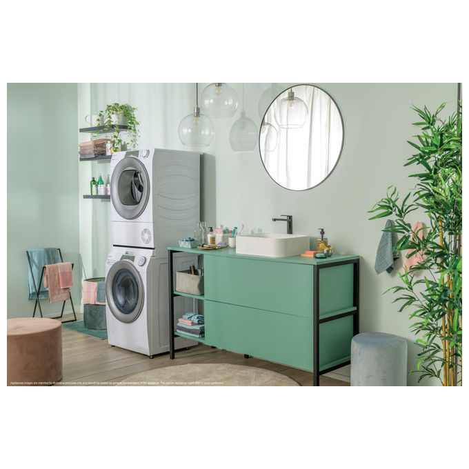 Candy RP486BWMR91S Rapidó PRO Lavatrice Frontale 8 Kg 1400 rpm Classe A Inverter Wi-Fi Vapore (85x60x54 cm) colore Bianco
