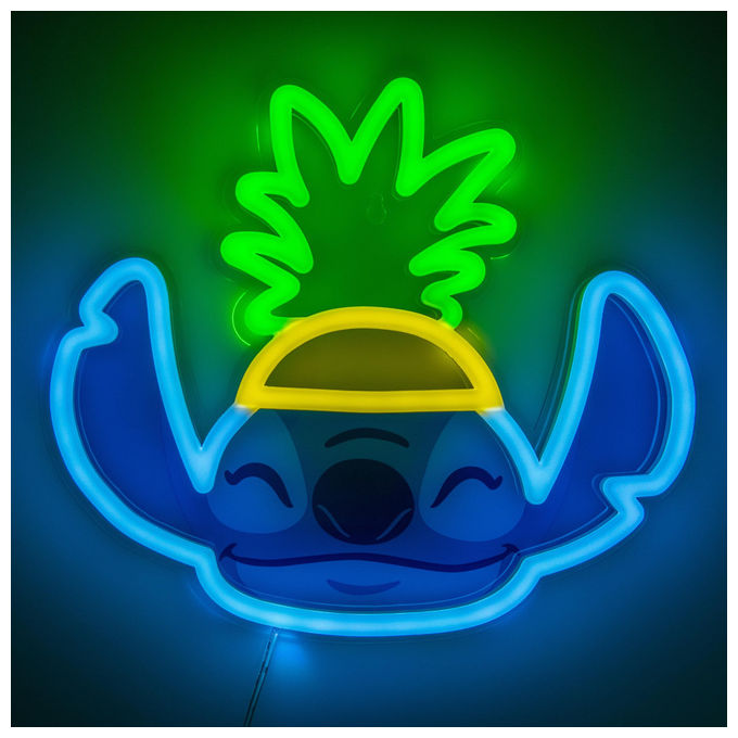 Paladone Lampada Neon LED Ananas Lilo and Stitch