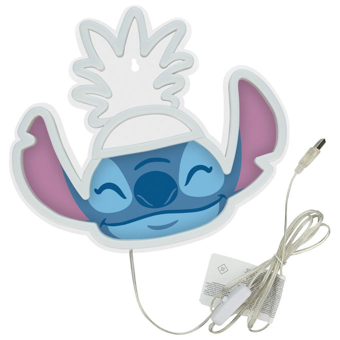 Paladone Lampada Neon LED Ananas Lilo and Stitch