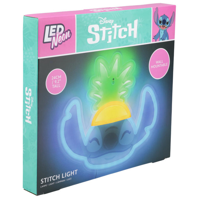 Paladone Lampada Neon LED Ananas Lilo and Stitch
