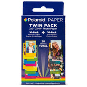 Polaroid Carta Zink 20ff MIX 2x3
