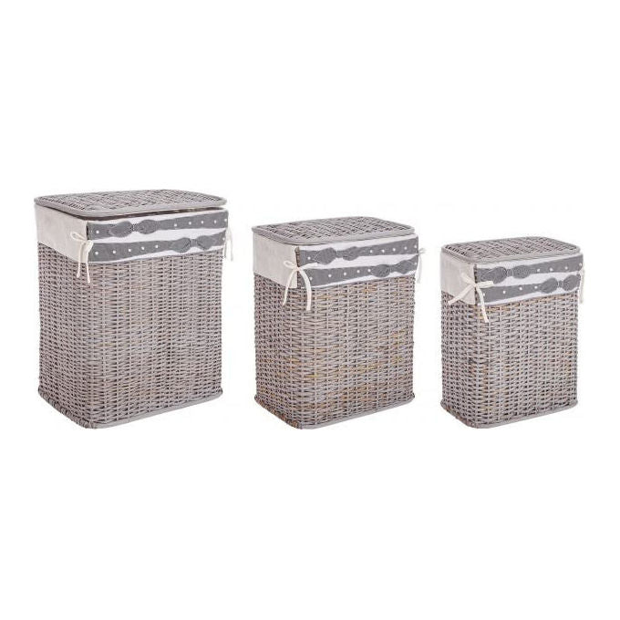 Yes Everyday Cestini Porta Biancheria Grigio Multicolore