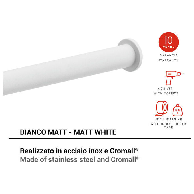 Gedy Portarotolo Tonga Bianco Matt