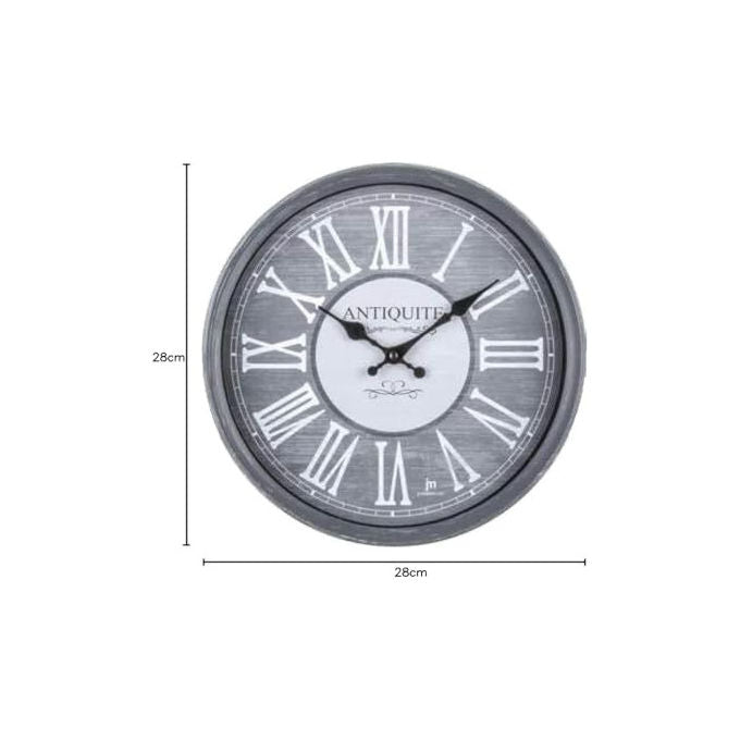 Fantasia Monile Orologio Da Parete Vintage Effetto Legno
