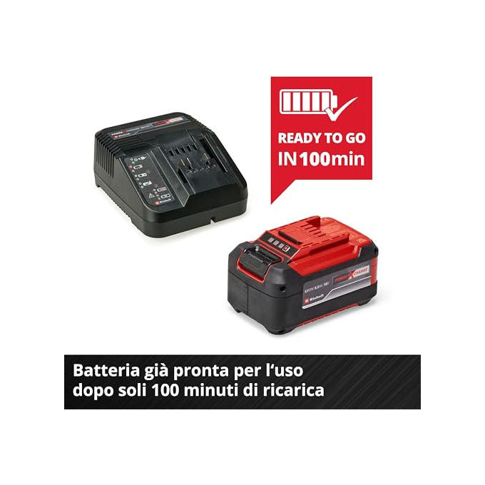 Einhell Batteria 5,2 Ah e Ricarica Power X-Change Starter KIT_